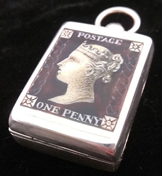 Rare Napier Sterling Silver Postage Stamp Holder – mainstjewelrywatches